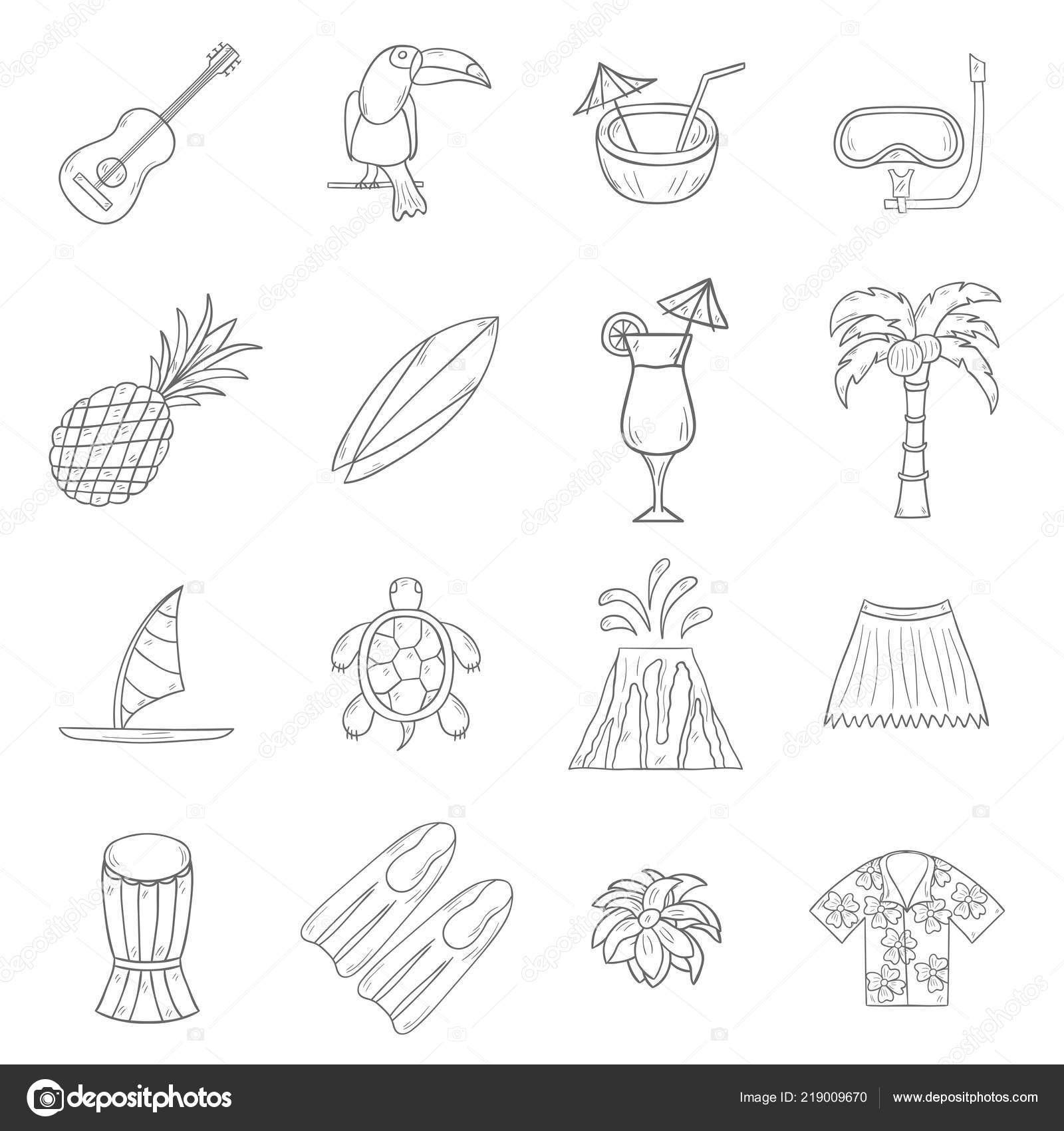 Cartoon hawaiian flowers Vector Art Stock Images | Depositphotos Cartoon hawaiian flowers Vector Art Stock Images | Depositphotos