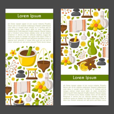 Vektör çizim karikatür ayurveda arka plan ile. Sağlık tedavi, sağlık ve vücut bakımı, spa alternatif tıp. Vektör karikatür ayurveda arka plan. Gevşeme, Ayurvedik Tıp vektör