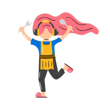 Şarküteri çalışan kadın portresi