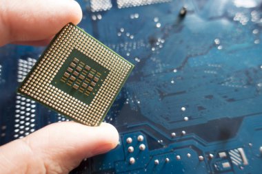 CPU bilgisayar mainboard karşı Mühendislikler elinde