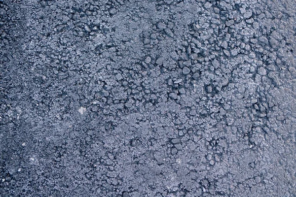 Texture Frozen Asphalt Frost Asphalt Background — Stock Photo, Image