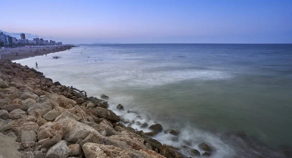 Шовковий Вплив Морські Хвилі — стокове фото