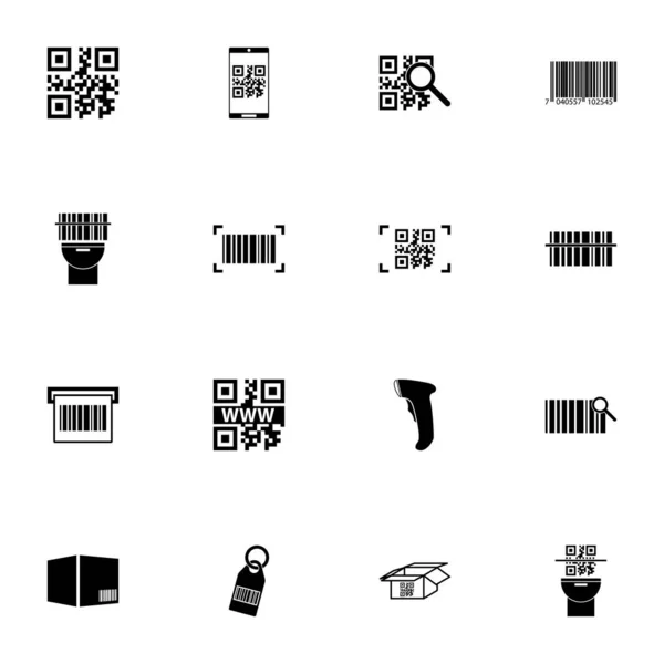 Kod simgesini kontrol et - herhangi bir boyuta genişlet - herhangi bir renge değiştir. Kusursuz Düz Vektör qr kodu, paket, barkod, uluslararası barkod, etiket, açık kutu, tarayıcı, arama, paket gibi simgeleri içerir