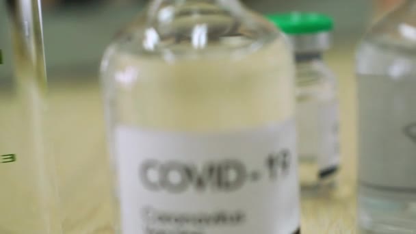 Covid Corona Virus 2019 Ncov Vaccine Pandemic Epidemic Covid Positive — 비디오