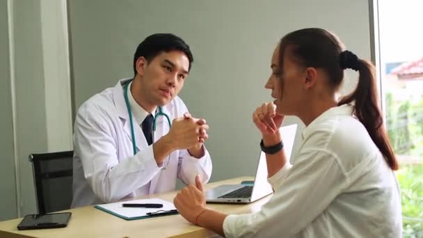 Santé Mentale Psychologue Conseiller Patient Chômage Des Problèmes Économiques Pendant — Video