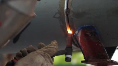 Kaynak işi, Man kurulum ve üretim borusu ve Atölye Metal İnşaat Endüstrisinde Kaynakçılık