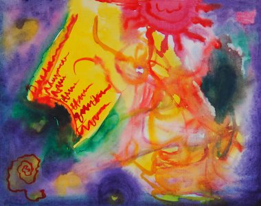 Çizgileri olan parlak güneş soyutlaması.