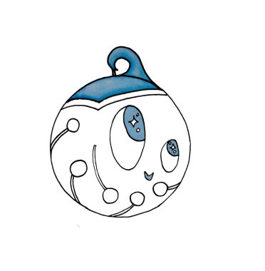 Noel ağacı için kar topu seti