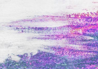 Duvar dokusunda beyaz ve mor ya da pembe renkli soyut desenler