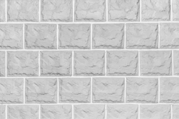 White Brickwork Abstract Decorative Blocks Wall Texture Background — Stock Photo, Image