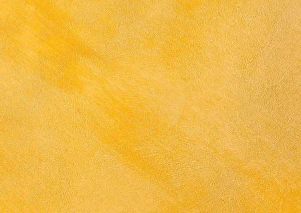 金黄色抽象粉刷质感 石膏黄色装饰墙背景 — 图库照片