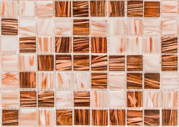 Mozaik Arkaplan Soyut Desenli Dekoratif Renkli Seramik Karoların Dokusu — Stok fotoğraf