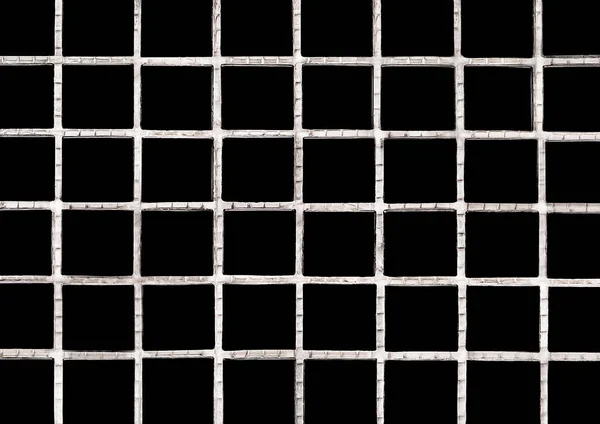 Black Ceramic Tile Mosaic Texture Square Background — Stock Photo, Image