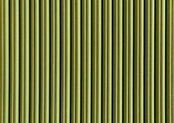 保温材料 绿色聚氨酯泡沫保温材料 建筑材料 垂直线背景质感 — 图库照片