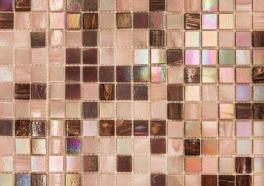 Soyut desenli renkli seramik fayanslar, kare desen, mozaik arkaplan