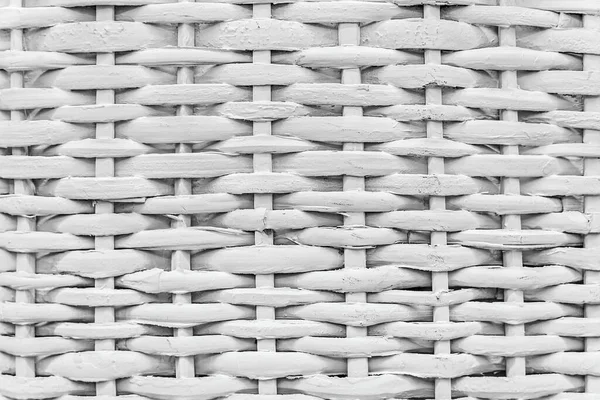 Latar Belakang Tekstur Keranjang Wicker Putih Pola Mulus Abstrak Buatan — Stok Foto