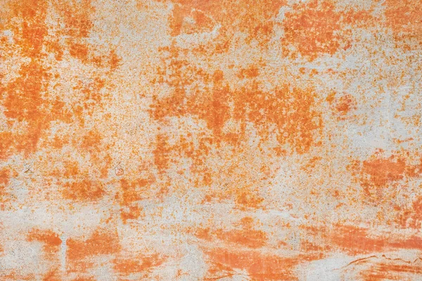Textura Metálica Antigua Con Patrón Oxidado Abstracto Fondo Naranja Corrosivo — Foto de Stock