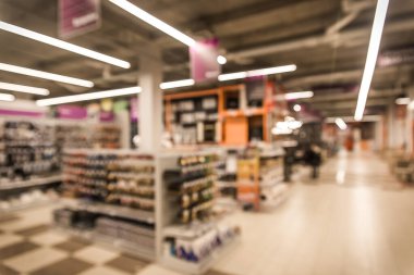 İnşaat pazarının bulanık renk arkaplanı