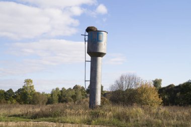 leylek 's nest ile eski su kulesi