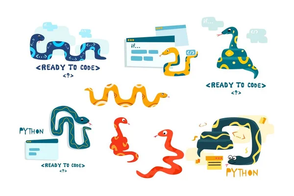 Python kod dili işareti. Programlama kodlama ve geliştirme kavramı.