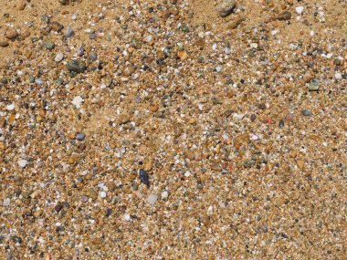 Mykonos adasındaki kumsalda