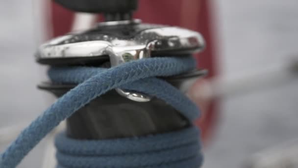 Kabel Lier close-up in slow motion. — Stockvideo