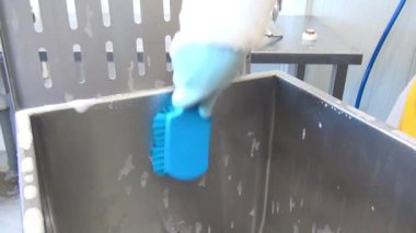 Temizleme ve yıkama sanayi salata Mikser.