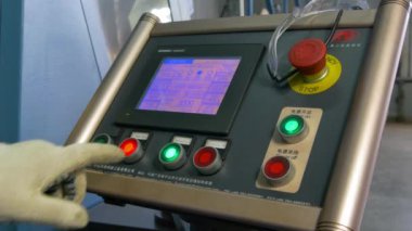 Denetim Masası sanayi Cnc makine fabrikası.