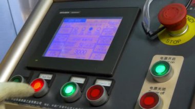 Denetim Masası sanayi Cnc makine fabrikası.