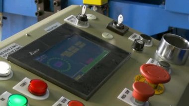 Denetim Masası sanayi Cnc makine fabrikası.