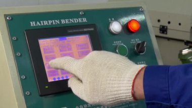 Denetim Masası sanayi Cnc makine fabrikası.