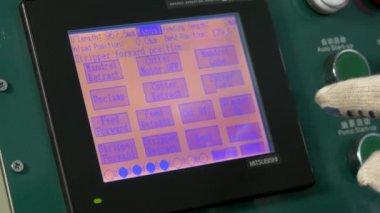 Denetim Masası sanayi Cnc makine fabrikası.