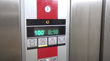 Endüstriyel fırın elektronik görüntüleme.