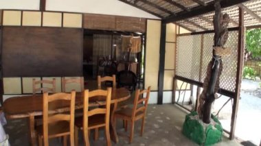 Pasifik Okyanusu kıyısında Bungalov.