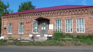 Alapaevsk, Rusya Federasyonu - 17 Temmuz 2012: Rus İmparatorluk ev temsilcilerinin anma Müzesi. Romanov imparator II büyük prensleri kendi yürütme önce akrabaları vardı.