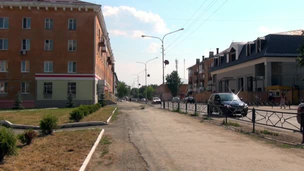 Monument voor Vladimir Lenin. — Stockvideo