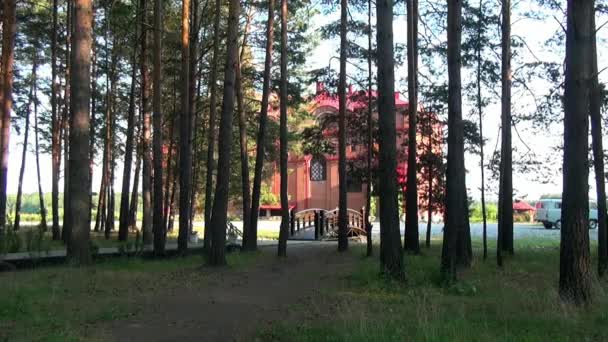 Klostret av nya martyrer och biktfäder av Ryssland. — Stockvideo