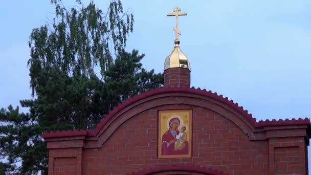 Монастырь Новомучеников и Исповедников Российских . — стоковое видео
