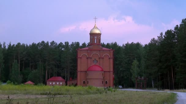 Monasterio de los Nuevos Mártires y Confesores de Rusia . — Vídeos de Stock