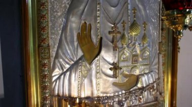 Simgesi yeni şehitlerin manastırda Romanov'un ölümü mekan Saint Elizabeth.