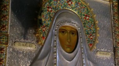 Simgesi yeni şehitlerin manastırda Romanov'un ölümü mekan Saint Elizabeth.