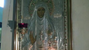 Simgesi yeni şehitlerin manastırda Romanov'un ölümü mekan Saint Elizabeth.