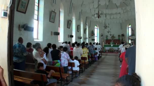 聖歌の教会タイオナ. — ストック動画