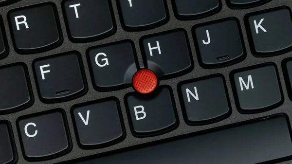 ThinkPad X260 dizüstü bilgisayarı, pist noktasını ve klavyeyi kapatın. Üstten, üstten..