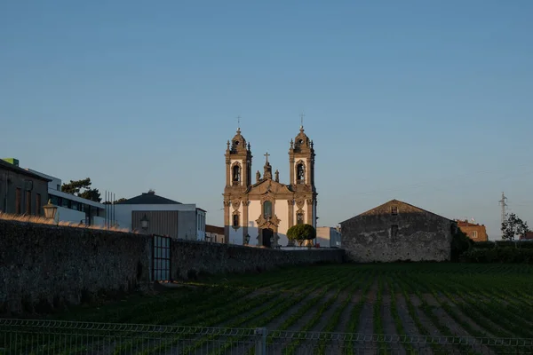 ポルトガルのヴィラ コンデにあるラパの聖母の歴史的教会 18世紀に建てられた — ストック写真