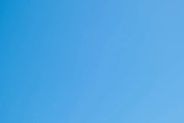 Mooie Blauwe Wolkenloze Lucht Zomer — Stockfoto