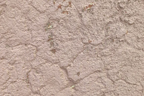 Vecchio Ruvida Struttura Muro Cemento Sfondo Verniciato Rosa Con Intemperie — Foto Stock