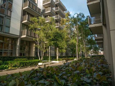 Dublin, Dublin, İrlanda 'daki Spencer Rıhtım Apartmanı