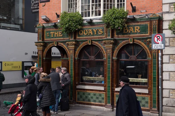 Irish Pub Temple Bar Dublin Ireland — Stock Photo, Image