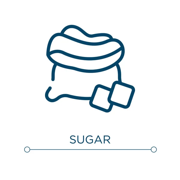 Şeker Ikonu Doğrusal Vektör Çizimi Şekerleme Ikonu Vektörünü Özetle Web — Stok Vektör